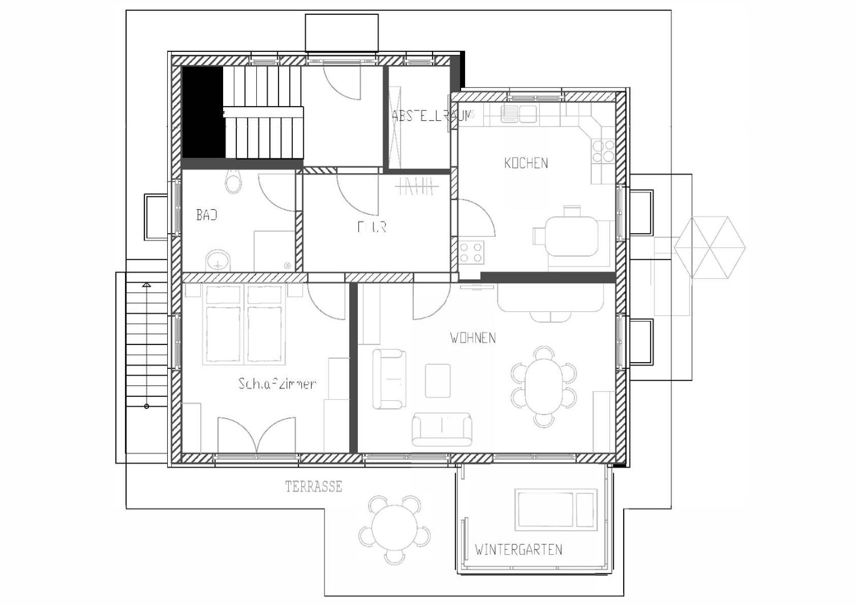 Klettgauperle - Familien- Und Behindertengerechte Ferienwohnung Griessen Buitenkant foto